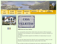 Tablet Screenshot of casa-felicitas.com